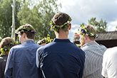 Midsommar Festival in Enviken, Sweden
