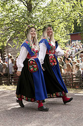 Midsommar Festival in Enviken, Sweden
